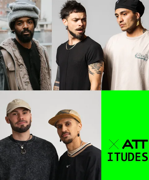 Espectacle: IRON SKULLS + MAJEKO + KÂE BROWN CARVALHO & JERSON DIASONAMA